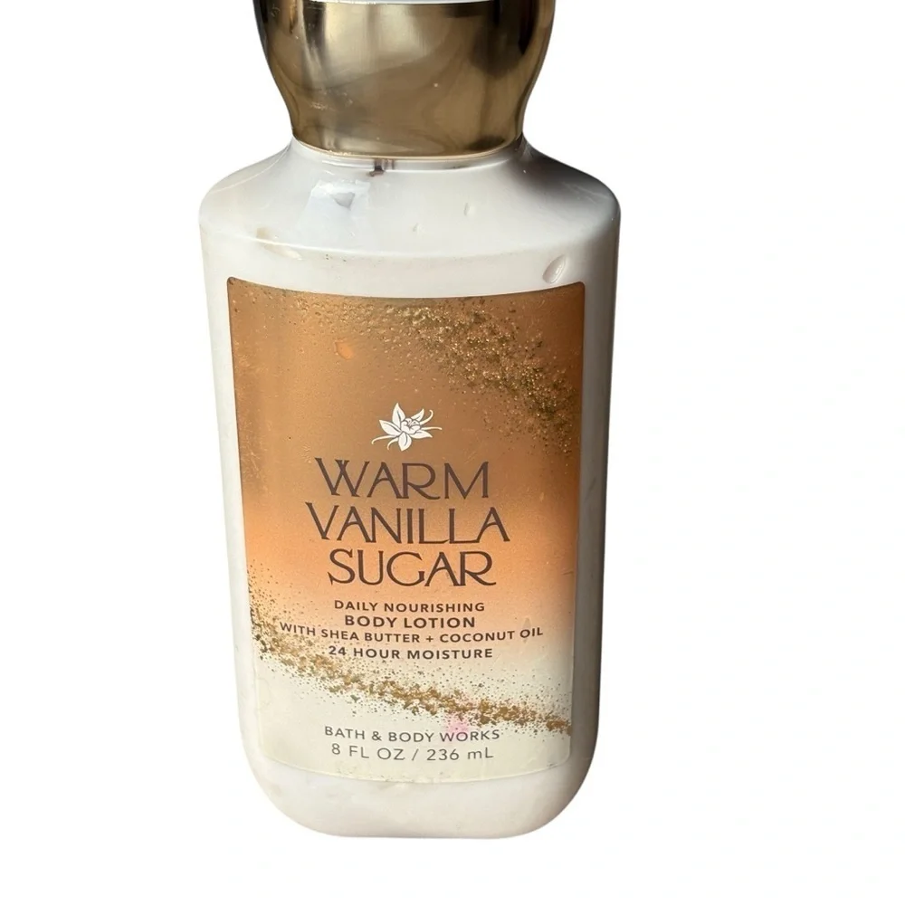 Bath & Body Works Warm Vanilla Sugar Body Lotion 8 oz